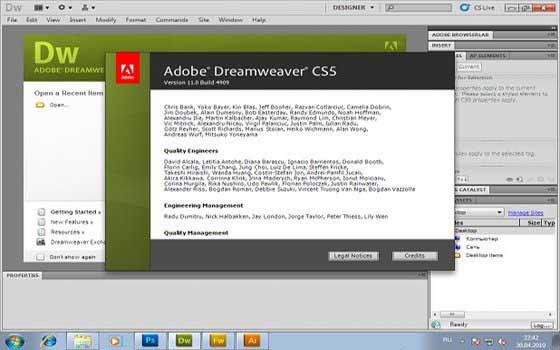 Curso online de Adobe Dreamweaver CS5