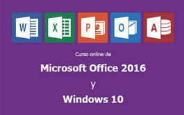 Curso online de Microsoft Office 2016 y Windows 10